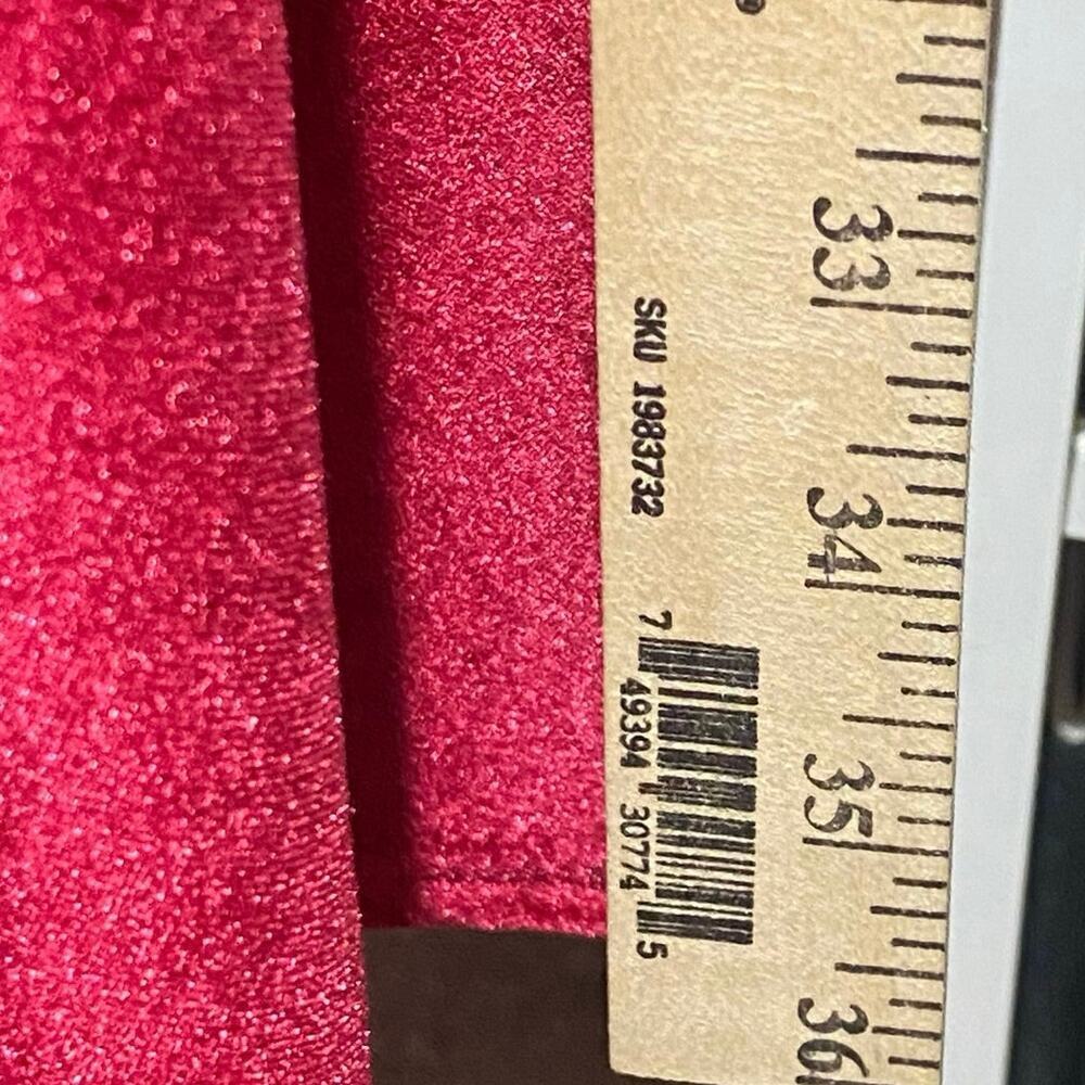 GRACE KARIN Red Velvet Dress, Sleeveless V-line, Flared A-Line, Zip, Midi, Large - Picture 12 of 12